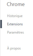 Chrome - Extensions