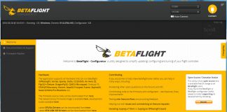 Betaflight Configurator – Tour d’horizon Betaflight Configurator