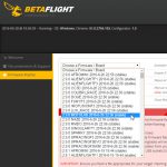 Betaflight configurator – Firwmare Flasher